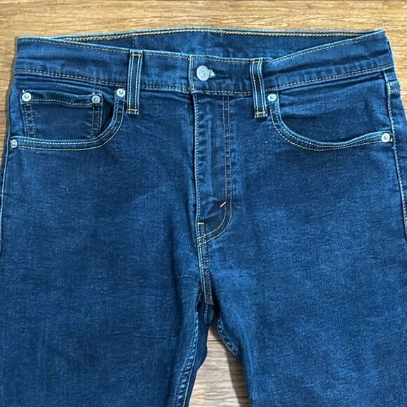 Levi’s 512 Slim Taper Blue Denim Jeans — Size 32x34 - Picture 5 of 9
